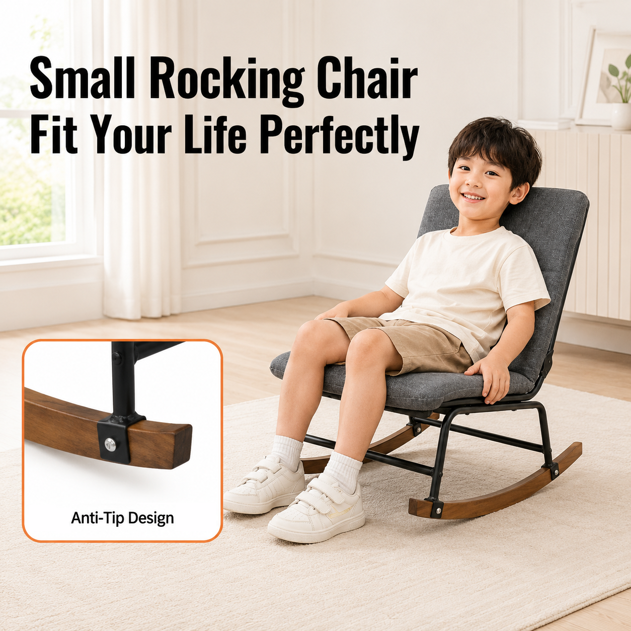 Soft Cushioned Kids Chair
